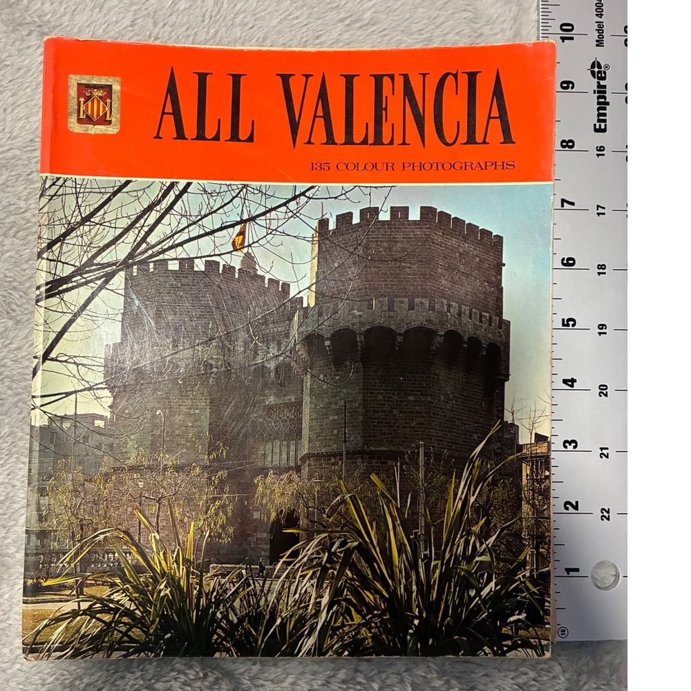 All Valencia Spain Souvenir Photo Book 135 Colour Photographs Vintage Travel